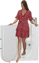 Ella's Front Entry 32" x 40" Acrylic Walk-In Bathtub, Left Hinge Door, Fast Fill Faucet, 2" Drain (Air + Hydro) 7