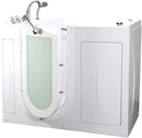 Ella's Bubbles OA3052HH-HB-L Capri Hydro Massage Acrylic Walk-In Bathtub, Left Outswing Door, Ella 5pc. Fast-Fill Faucet, Heated Seat, Dual 2" Drains, 30"x 52", White 14
