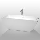 Wyndham Collection Rachel 67" Soaking Bathtub - White WC-BTK1505-67