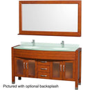Wyndham Collection Daytona 60" Double Bathroom Vanity with Mirror - Cherry WC-A-W2200-60-CH 5