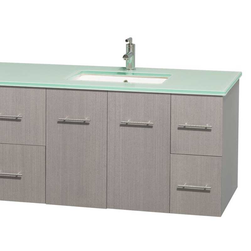 Wyndham Collection Centra 80" Double Bathroom Vanity for Undermount Sinks - Gray Oak WC-WHE009-80-DBL-VAN-GRO- 6