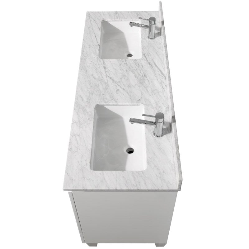 Wyndham Collection Acclaim 60" Double Bathroom Vanity - White WC-CG8000-60-WHT 7