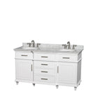 Wyndham Collection Berkeley 60" Double Bathroom Vanity - White WC-1717-60-DBL-WHT 5