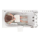 Ella Ultimate 30"x60" Acrylic Air and Hydro Massage + Independent Foot Massage Walk-In-Bathtub, Right Inward Swing Door, 5 Piece Fast Fill Faucet, 2" Dual Drain 8