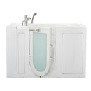 Ella Monaco 32"x52" Acrylic Soaking Walk-In-Bathtub, Left Outward Swing Door, 2 Piece Fast Fill Faucet, 2" Dual Drain 8