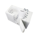 Ella Monaco 32"x52" Acrylic Hydro Massage Walk-In Bathtub with Right Outward Swing Door, Heated Seat, 5 Piece Fast Fill Faucet, 2" Dual Drain 8