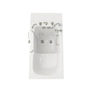 Ella Capri 30"x52" Acrylic Soaking Walk-In-Bathtub, Left Outward Swing Door, 5 Piece Fast Fill Faucet, 2" Dual Drain 8