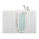 Ella Monaco 32"x52" Acrylic Soaking Walk-In-Bathtub, Right Outward Swing Door, Heated Seat,  2 Piece Fast Fill Faucet, 2" Dual Drain 7