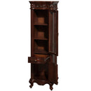 Wyndham Collection Edinburgh Linen Tower - Cherry WC-J233-LT-CHE 2