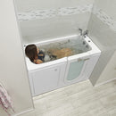 Ella's Bubbles OA2660HH-R Lounger Hydro Massage Acrylic Walk-In Bathtub with Heated Seat, Right Outward Swing Door, Thermostatic Faucet, Dual 2" Drains, 27" x 60" x 43", White 9