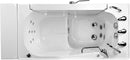 Ella's Bubbles OLA2652H-L-hHB Transfer26 26"x 52" Hydro Massage Acrylic Walk-In Bathtub with Heated Seat, Left Outward Swing Door, Ella 5pc. Fast-Fill Faucet, Dual 2" Drains, White 4