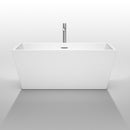 Wyndham Collection Sara 59" Soaking Bathtub - White WC-BTK1514-59 2