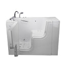 Ella's OLA3052AM-L-HB Transfer Acrylic L Shape Wheelchair, 29x52x42", White