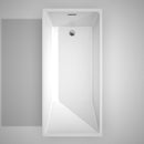 Wyndham Collection Hannah 67" Soaking Bathtub - White WC-BTK1501-67 4