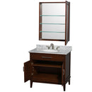 Wyndham Collection Hatton 36" Single Bathroom Vanity - Dark Chestnut WC-1616-36-SGL-VAN-CDK 2