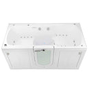 Ella's Bubbles O2SA3680TMH Ella Big4Two 36" x 80" Triple Massage Two Acrylic Walk-in Bathtub with Microbubble Therapy, Heated Seats, Outward Swing Door, Dual 2" Drains, 36"x 80", White
