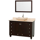 Wyndham Collection Acclaim 48" Single Bathroom Vanity for Vessel Sink - Espresso WC-CG8000-48-SGL-VAN-ESP 4
