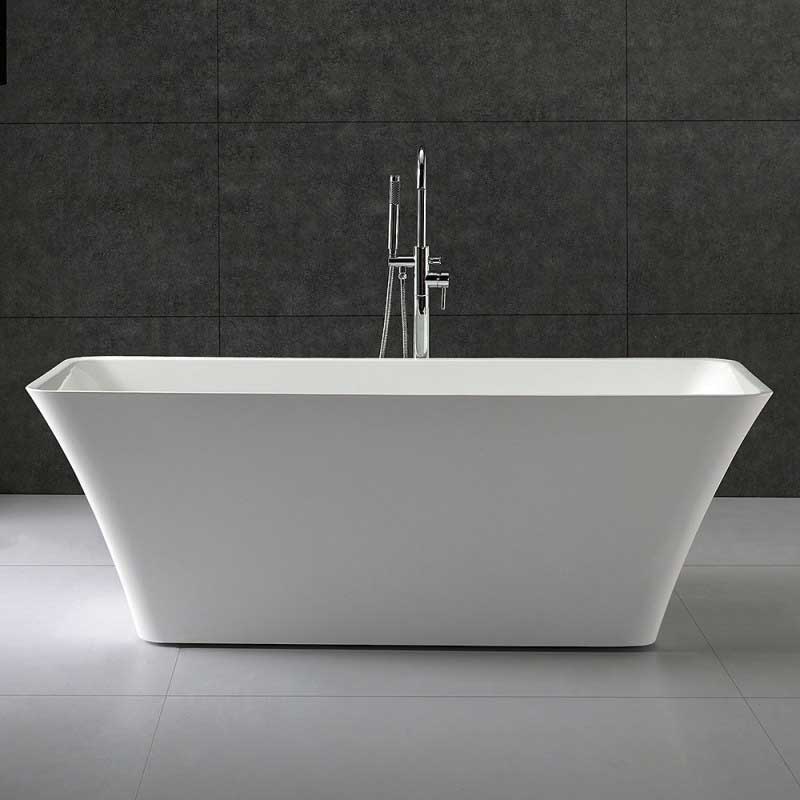 Wyndham Collection Tiffany 67" Large Soaking Bathtub  WC-BTK1504-67 5