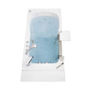 Ella Elite 30"x52" Acrylic Air and Hydro Massage and Heated Seat Walk-In Bathtub with Left Inward Swing Door, 2 Piece Fast Fill Faucet, 2" Dual Drain 9