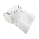 Ella Capri 30"x52" Acrylic Soaking Walk-In-Bathtub, Left Outward Swing Door, 2 Piece Fast Fill Faucet, 2" Dual Drain 9
