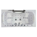 Ella's Bubbles 93085 Companion Dual Massage Acrylic Walk-In Tub With Center Door - 2 Seater 6