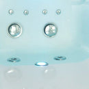 Ella's Bubbles 93085 Companion Dual Massage Acrylic Walk-In Tub With Center Door - 2 Seater 2