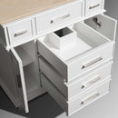 Wyndham Collection Berkeley 36" Single Bathroom Vanity - White WC-1717-36-SGL-WHT 4