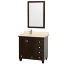 Wyndham Collection Acclaim 36" Single Bathroom Vanity - Espresso WC-CG8000-36-ESP