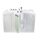 Ella's O2SA3060MFH Tub4Two Acrylic Hydro and Microbubble Jetted Walk-in Bathtub, 31" x 60", White