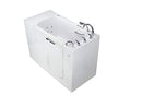 Ella's Bubbles OLA3252D-R-hHB-D Transfer32 Air and Hydro Massage and Heated Seat, Digital Control Walk-In Bathtub with Right Outward Swing Door, Ella 5pc. Fast-Fill Faucet, Dual 2" Drains, White