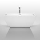 Wyndham Collection Rachel 59" Soaking Bathtub - White WC-BTK1505-59 2