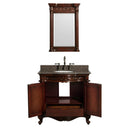 Wyndham Collection Edinburgh 36" Single Bathroom Vanity - Cherry WC-J233-36-SGL-VAN-CHE 6