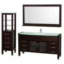 Wyndham Collection Daytona 60" Bathroom Vanity Set - Espresso WC-A-W2109-60-ESP-SET