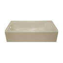 Lyons Industries Victory 4.5 ft. Left Drain Bathtub in Almond