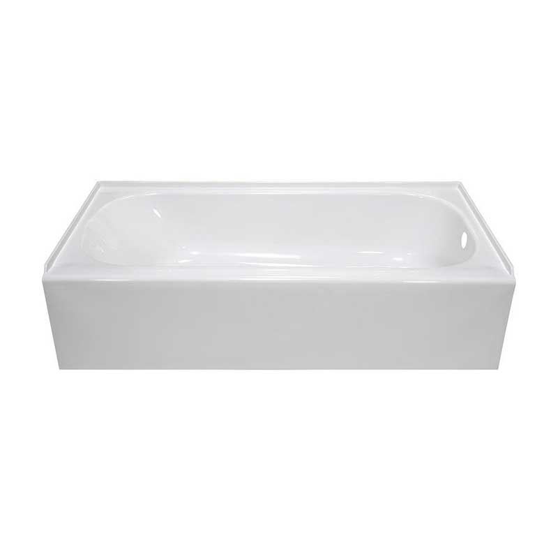 Lyons Industries Victory 4.5 ft. Right Drain Soaking Tub in White