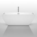 Wyndham Collection Rachel 67" Soaking Bathtub - White WC-BTK1505-67 2