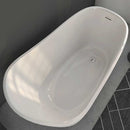 Cambridge Plumbing 60" Acrylic Slipper Pedestal Tub 2