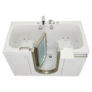 Ella Companion 32"x60" Air + Hydro Massage w/ Independent Foot Massage Acrylic Two Seat Walk-In-Bathtub, Heated Seat, Left Inward Swing Door, 2 Piece Fast Fill Faucet, 2" Dual Drains 14