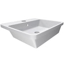 Cambridge Plumbing Dolomite Mineral Composite 21" Single Recessed Sink 3