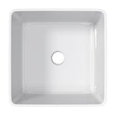 Cambridge Plumbing Dolomite Mineral Composite 16" Square Vessel Sink