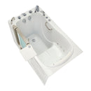 Ella Elite 30"x52" Acrylic Hydro Massage Walk-In Bathtub with Left Inward Swing Door, Heated Seat, 5 Piece Fast Fill Faucet, 2" Dual Drain 2