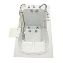 Ella Royal 32"x52" Acrylic Hydro Massage Walk-In Bathtub with Left Inward Swing Door, 5 Piece Fast Fill Faucet, 2" Dual Drain 3