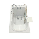 Ella Royal 32"x52" Acrylic Hydro Massage Walk-In Bathtub with Right Inward Swing Door, 5 Piece Fast Fill Faucet, 2" Dual Drain 3