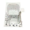 Ella Royal 32"x52" Acrylic Air and Hydro Massage Walk-In Bathtub with Left Inward Swing Door, 5 Piece Fast Fill Faucet, 2" Dual Drain 5