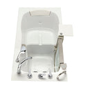 Ella Elite 30"x52" Acrylic Soaking Walk-In-Bathtub, Left Inward Swing Door, Heated Seat,  5 Piece Fast Fill Faucet, 2" Dual Drain 5