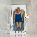 Ella Royal 32"x52" Acrylic Soaking Walk-In-Bathtub, Left Inward Swing Door, Heated Seat,  5 Piece Fast Fill Faucet, 2" Dual Drain 8