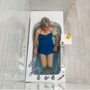 Ella Elite 30"x52" Acrylic Soaking Walk-In-Bathtub, Left Inward Swing Door, 5 Piece Fast Fill Faucet, 2" Dual Drain 10