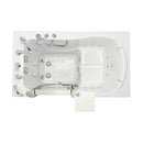 Ella Elite 30"x52" Acrylic Hydro Massage Walk-In Bathtub with Left Inward Swing Door, 5 Piece Fast Fill Faucet, 2" Dual Drain 6