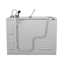 Homeward Bath Hyrdolife Deluxe L/XL Walk-In Tub Outward Open with Faucet 51 in x 29.5 in x 41 in