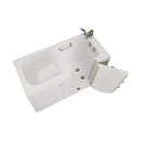 Ella Lounger 27"x60" Acrylic Soaking Walk-In-Bathtub, Right Outward Swing Door, Heated Seat,  2 Piece Fast Fill Faucet, 2" Dual Drain 7